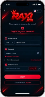 RaxiWin Login Password is Incorrect
